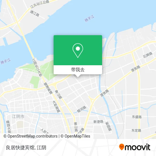 良居快捷宾馆地图
