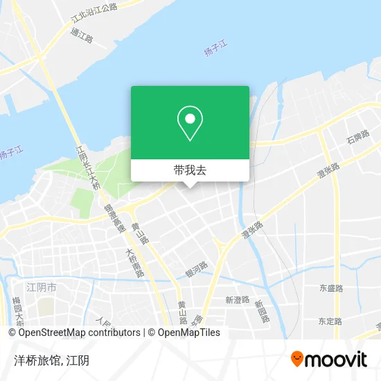 洋桥旅馆地图