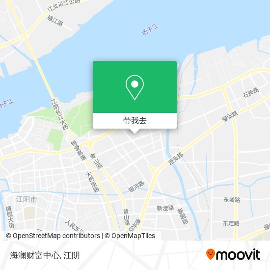 海澜财富中心地图
