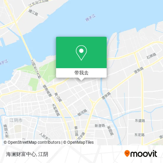 海澜财富中心地图