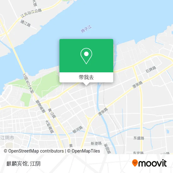 麒麟宾馆地图