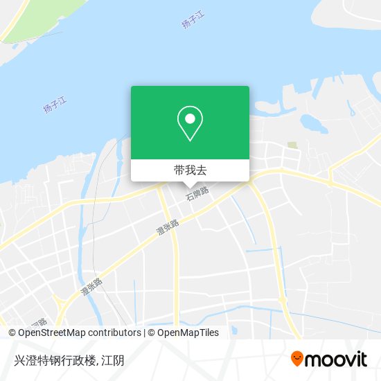 兴澄特钢行政楼地图