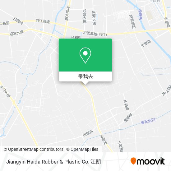 Jiangyin Haida Rubber & Plastic Co地图