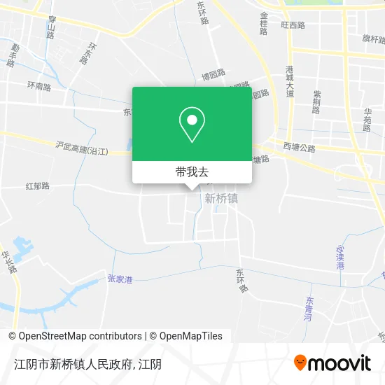 江阴市新桥镇人民政府地图