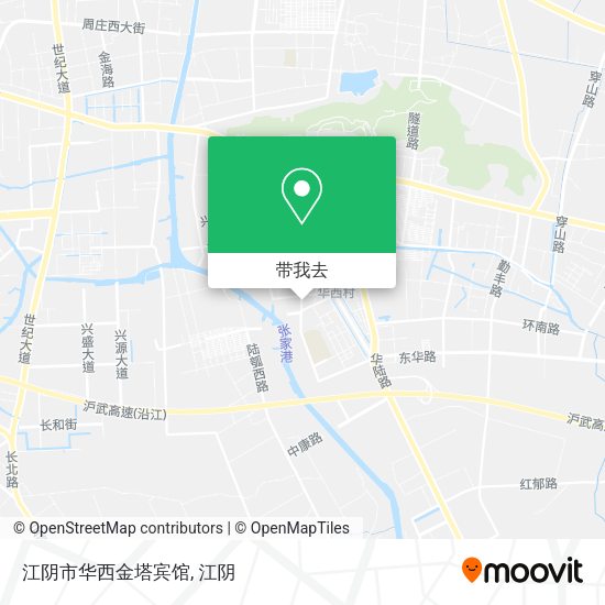 江阴市华西金塔宾馆地图