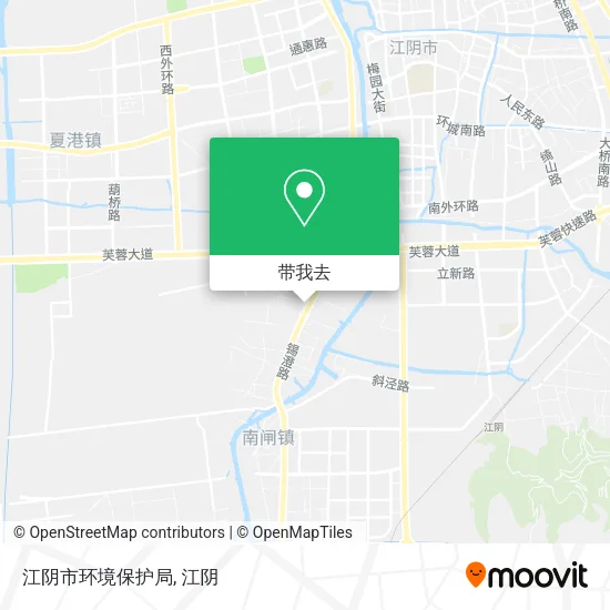 江阴市环境保护局地图