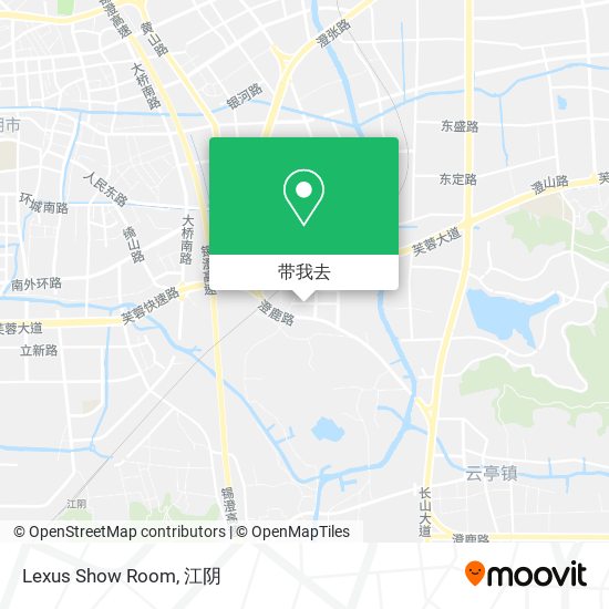 Lexus Show Room地图