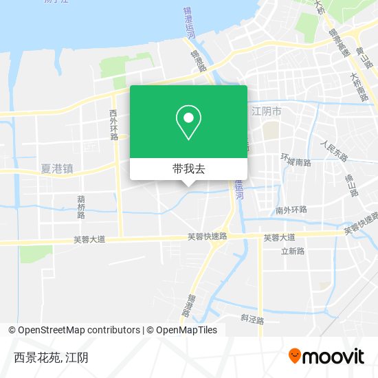 西景花苑地图
