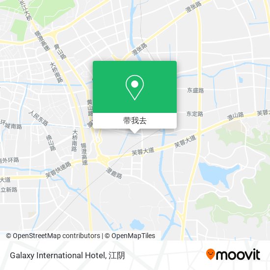 Galaxy International Hotel地图