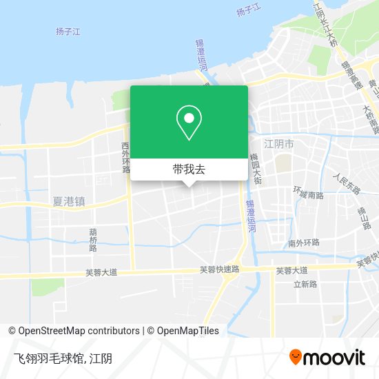 飞翎羽毛球馆地图