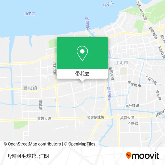 飞翎羽毛球馆地图
