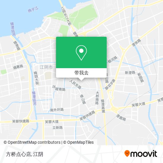 方桥点心店地图