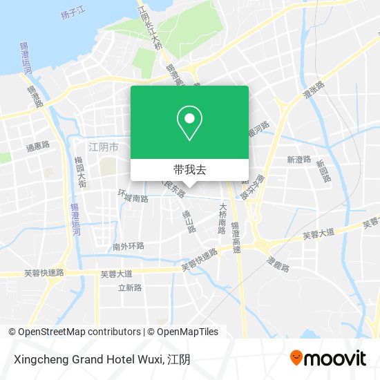 Xingcheng Grand Hotel Wuxi地图