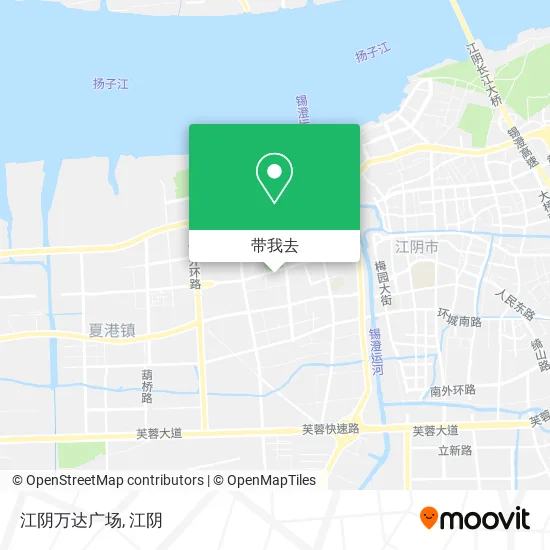 江阴万达广场地图