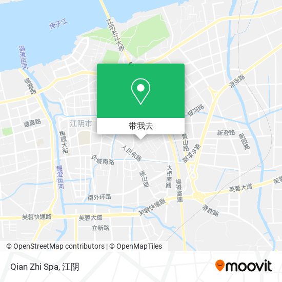 Qian Zhi Spa地图