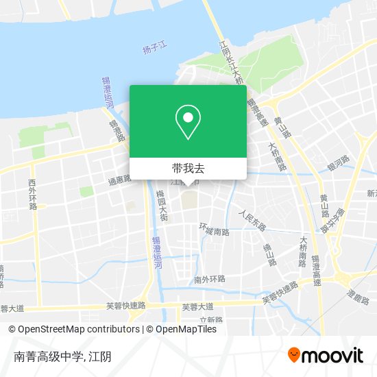 南菁高级中学地图