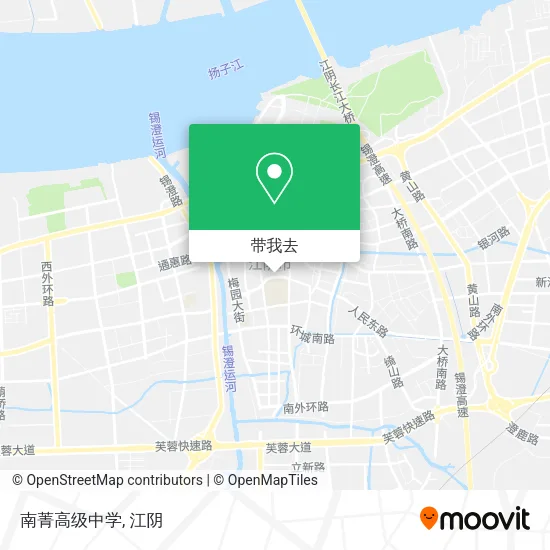 南菁高级中学地图