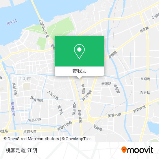 桃源足道地图