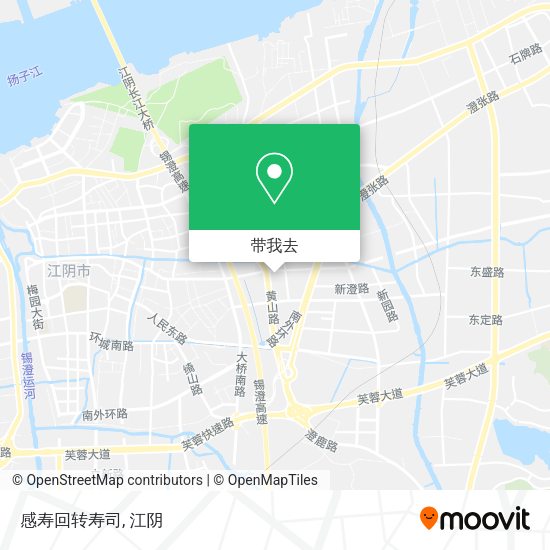 感寿回转寿司地图