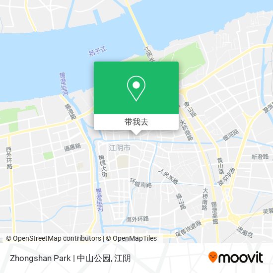 Zhongshan Park | 中山公园地图