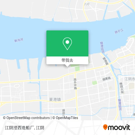 江阴澄西造船厂地图