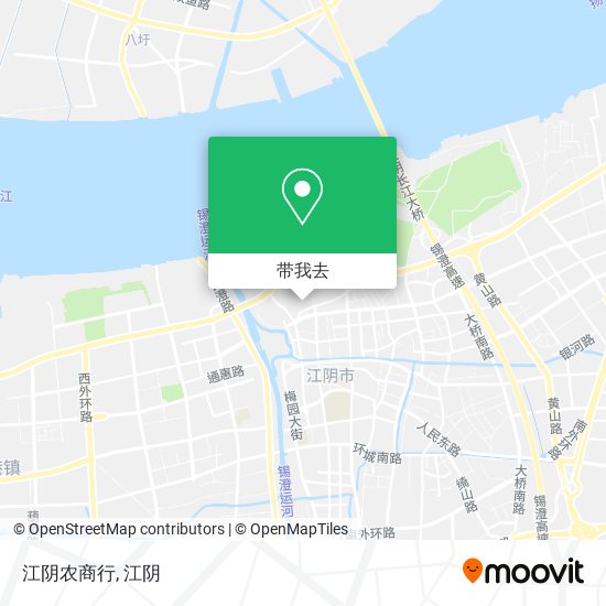 江阴农商行地图