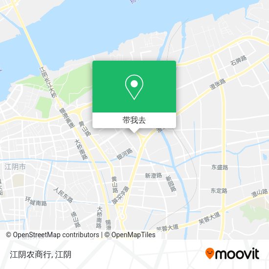江阴农商行地图