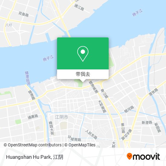 Huangshan Hu Park地图