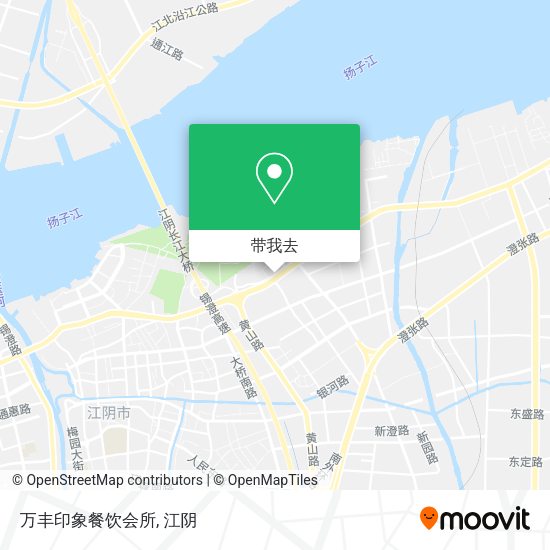 万丰印象餐饮会所地图