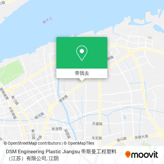 DSM Engineering Plastic Jiangsu 帝斯曼工程塑料（江苏）有限公司地图