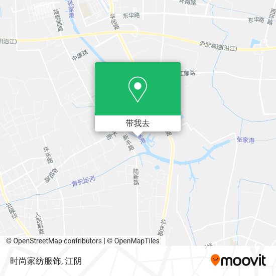时尚家纺服饰地图