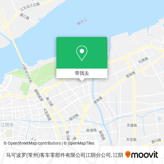 马可波罗(常州)客车零部件有限公司江阴分公司地图