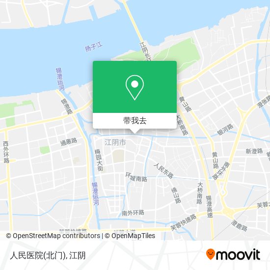 人民医院(北门)地图