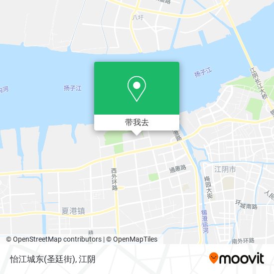怡江城东(圣廷街)地图