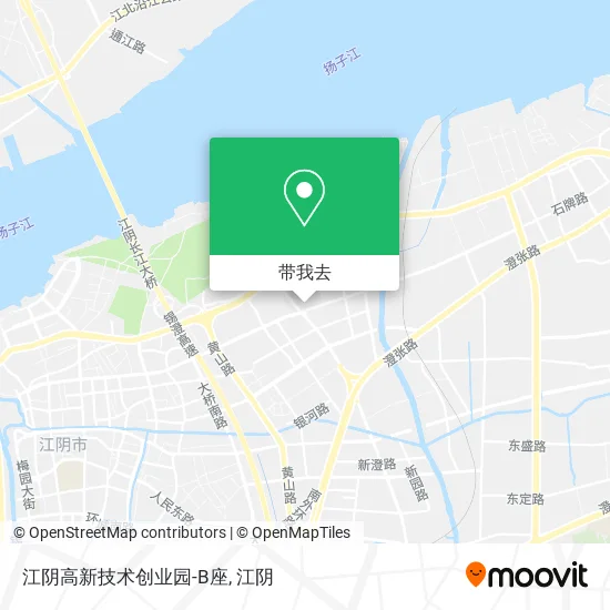 江阴高新技术创业园-B座地图