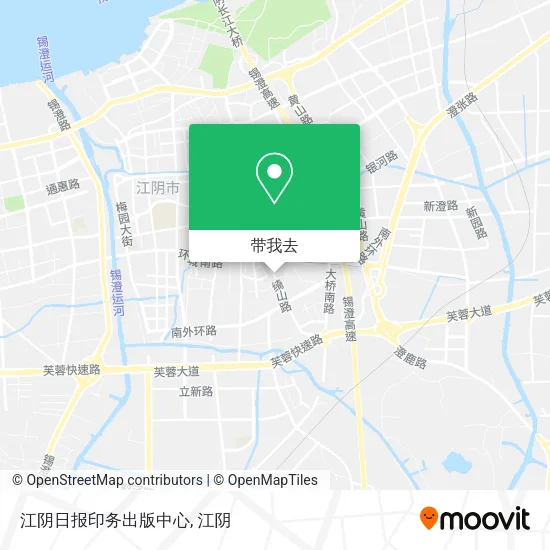 江阴日报印务出版中心地图