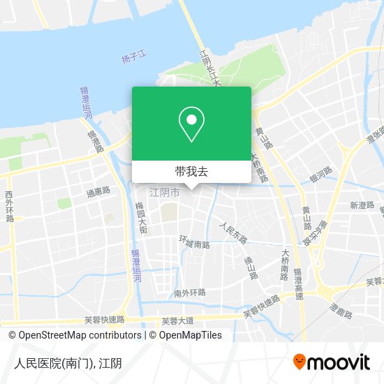 人民医院(南门)地图