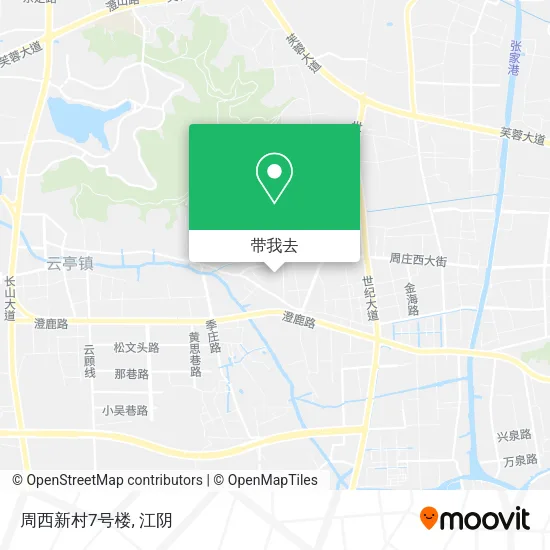 周西新村7号楼地图