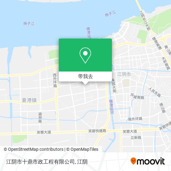 江阴市十鼎市政工程有限公司地图