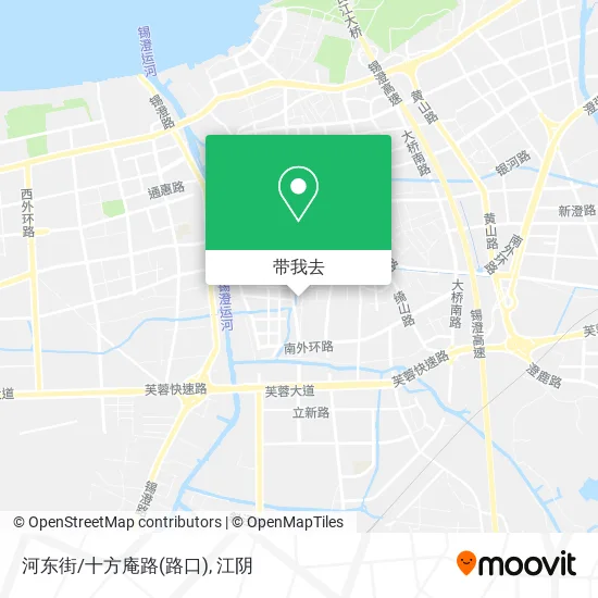 河东街/十方庵路(路口)地图