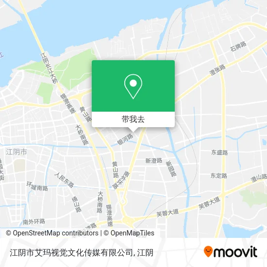 江阴市艾玛视觉文化传媒有限公司地图