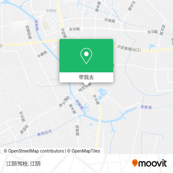 江阴驾校地图