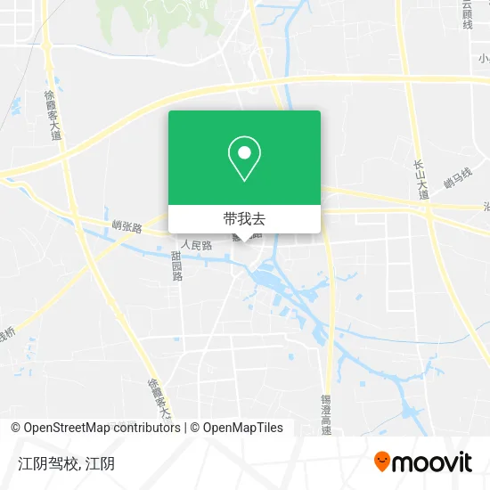 江阴驾校地图