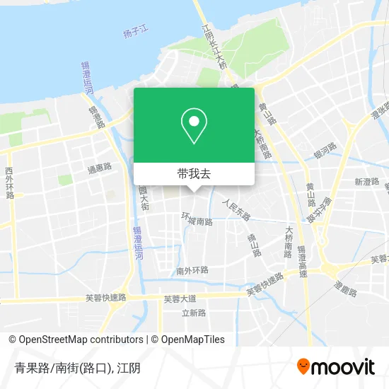青果路/南街(路口)地图
