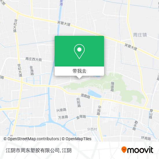 江阴市周东塑胶有限公司地图