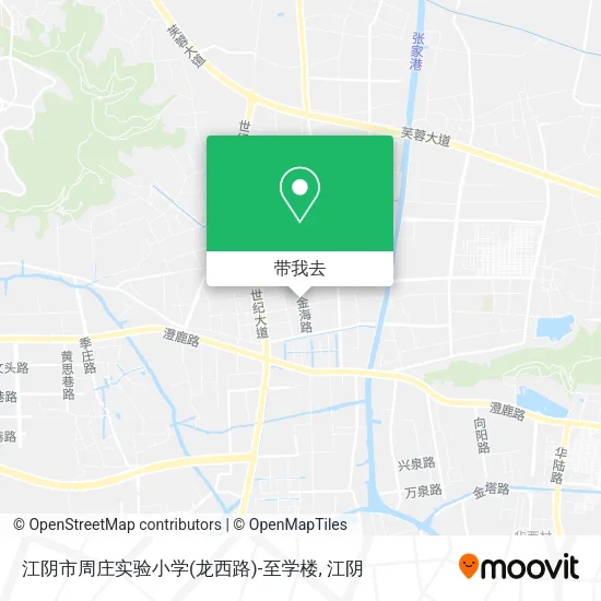 江阴市周庄实验小学(龙西路)-至学楼地图