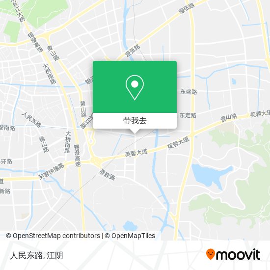 人民东路地图