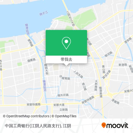 中国工商银行(江阴人民路支行)地图