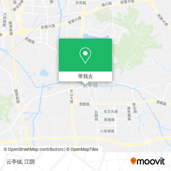 云亭镇地图