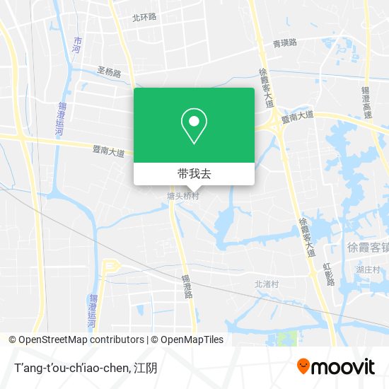T’ang-t’ou-ch’iao-chen地图